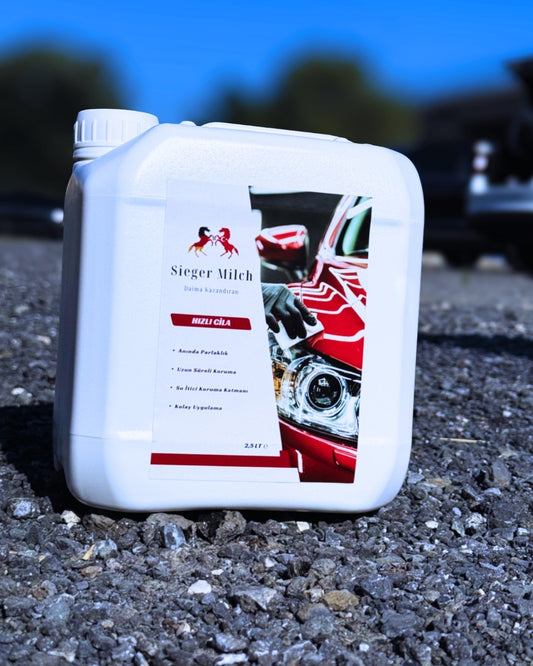 Sieger Milch Hızlı Araç Cilası 2.5L Bidon
